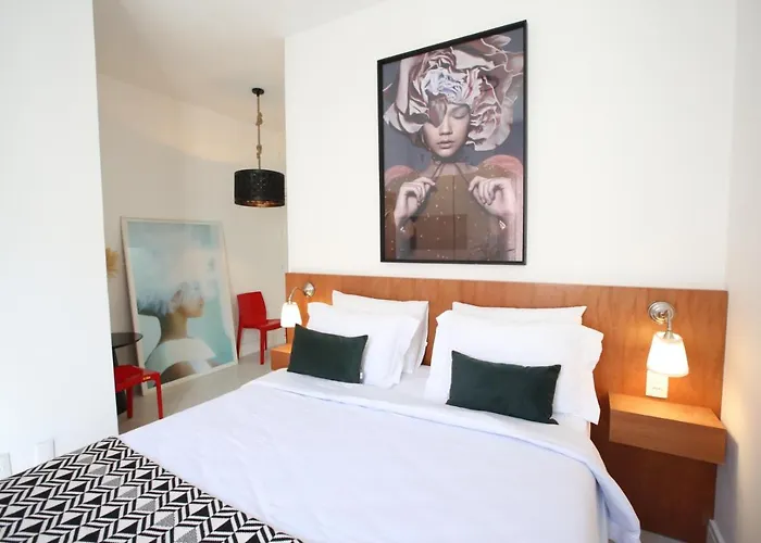Unhotel - Alugue Design Studio Vista Mar e Praia de Copacabana